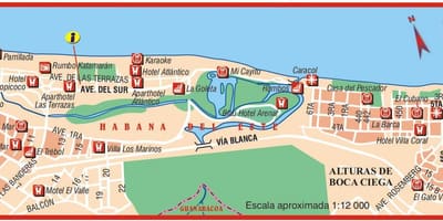 Karti Playa del Este Kuba